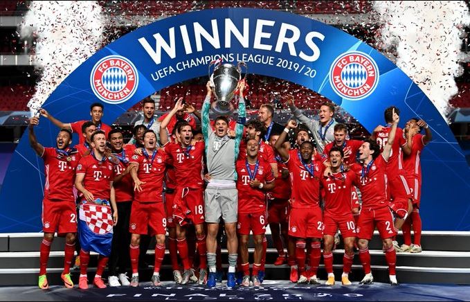 Bayerns ชนะแชมป์ลีก UEFA 2019/2020